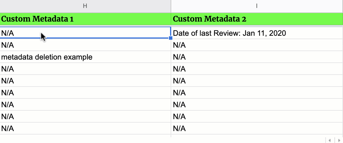 drive explorer available metadata