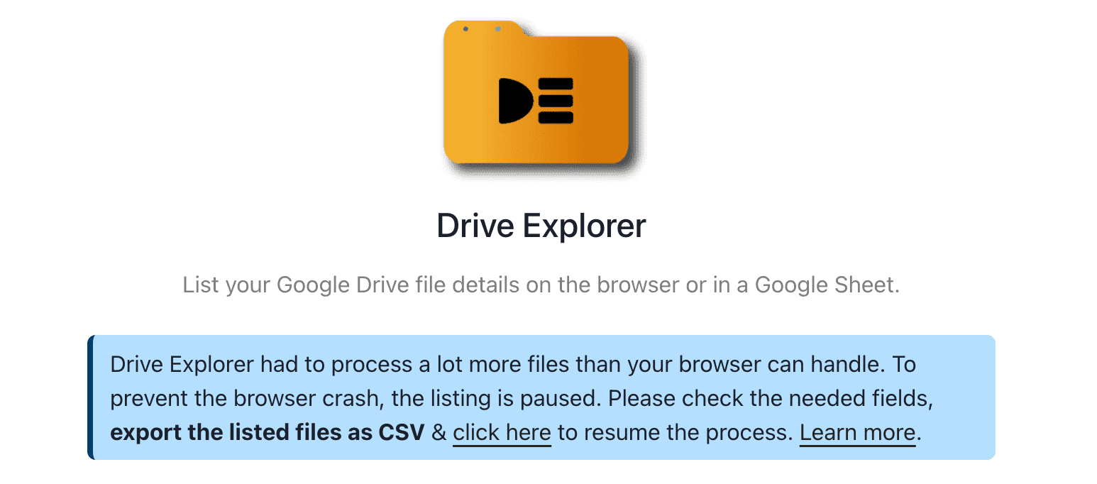 drive explorer batch process when listed on the browser