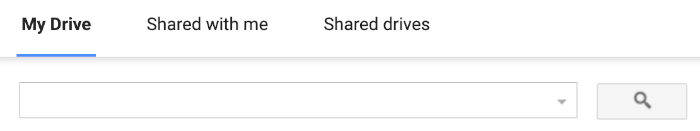 google drive picker in drive explorer